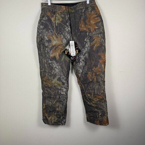 NWT Cabela's Mossy Oak Camo Thinsulate Hunting Pants Size 34 - Picture 1 of 8